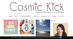Desktop Screenshot of cosmickick.com